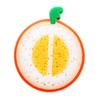 Fruit-Themed Thickened Sponge Scourer for Powerful Stain Removal and Degreasing.
