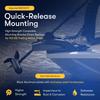 8M0120717 Xi Series Trolling Motor Quick-Release Mounting Bracket Kit for Bow Mounted MotorGuide Xi Series Trolling Motors