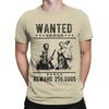 Gesucht Bud Spencer und Terence Hill T-Shirt für Herren Lustige 100% Baumwoll-Tees Rundhals Kurzarm T-Shirts Sommer-Tops