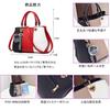 ZNYF Shoulder PU Leather Tote Large Gift [zhongningyifeng] Handbag, Women's Bag, Bag, Capacity, 2-way, Waterproof, (Gray)