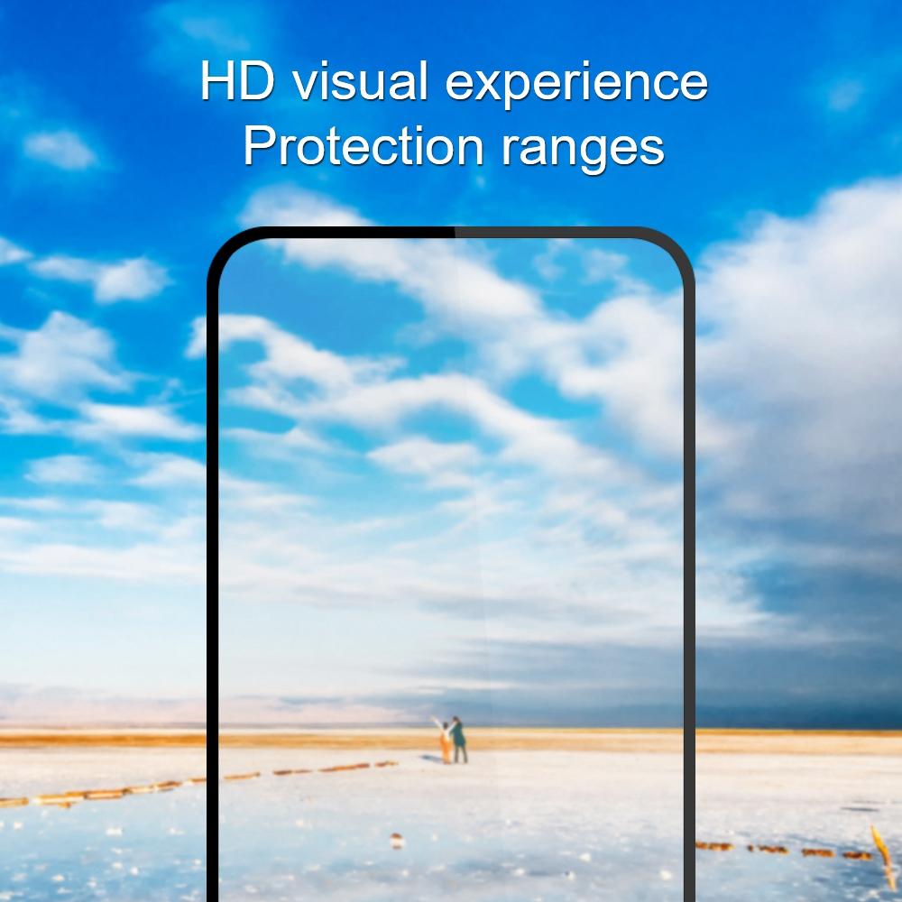 AMORUS For Nothing phone (1) 5G Tempered Glass Anti-wear Anti-stain Full Covering Protector Secondary Hardening HD Clear Silk Printing Full Glue Film