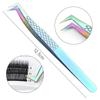 High-Precision Stainless Steel Fish Scale Eyelash Tweezers