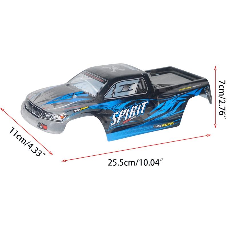 1/16 Scale RC Truck Cover Car for Shell Q901/9135 RC Truck Replaceable Car for Shell Spare Part of Electric RC Off-road