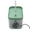 Cat Water Fountain Automatic Quiet USB Powered Transparent Pet Water Dispenser with Elbow Tube 1.5L
