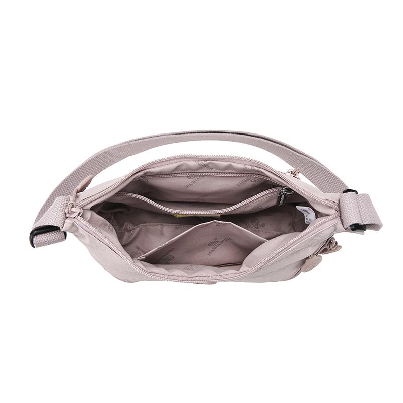 Korean Style Large Capacity Versatile Dumpling Bag Single Shoulder Crossbody Handbag Cute School Bag Simple Urban Style