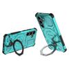 For Samsung Galaxy S25+ Magnetic Case Rotating Metal Kickstand PC + TPU Phone Back Cover