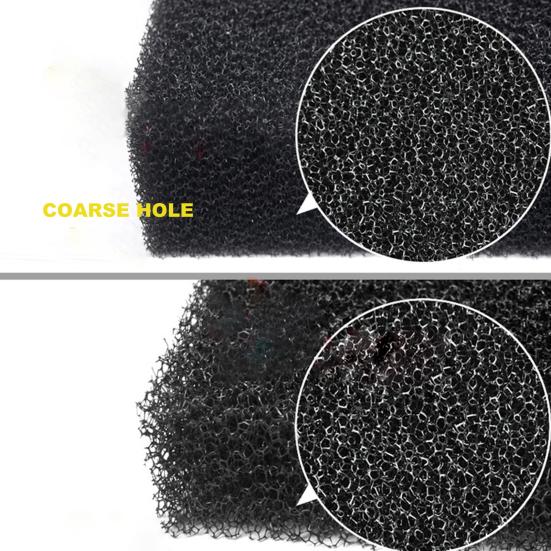 Yousheng Filter Sponge Useful Activated Carbon Design Largest Adhesion Black Aquarium Biochemical Filter Foam for Water Tank