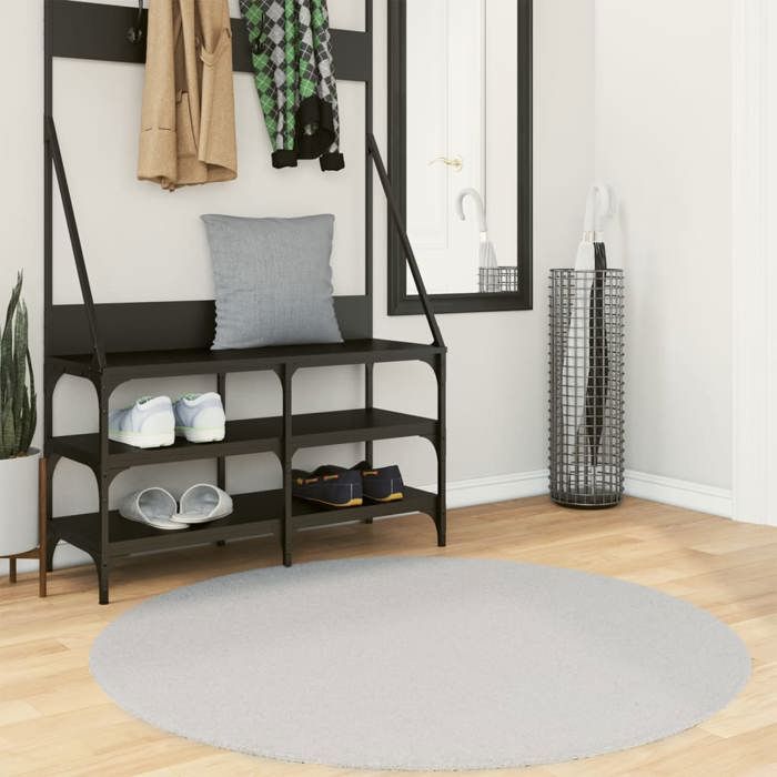 VidaXL Tapis à Poils Courts Doux et Lavable, Moquette de Sol, Tapis de Zone, Carpette de Salon Salle de Séjour Chambre, 375086