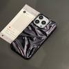 3D Electroplated Water Ripple Pattern Phone Case For 17 Air 16 15 14 13 12 11 Pro Max 15pro Soft Shockproof Back Cover