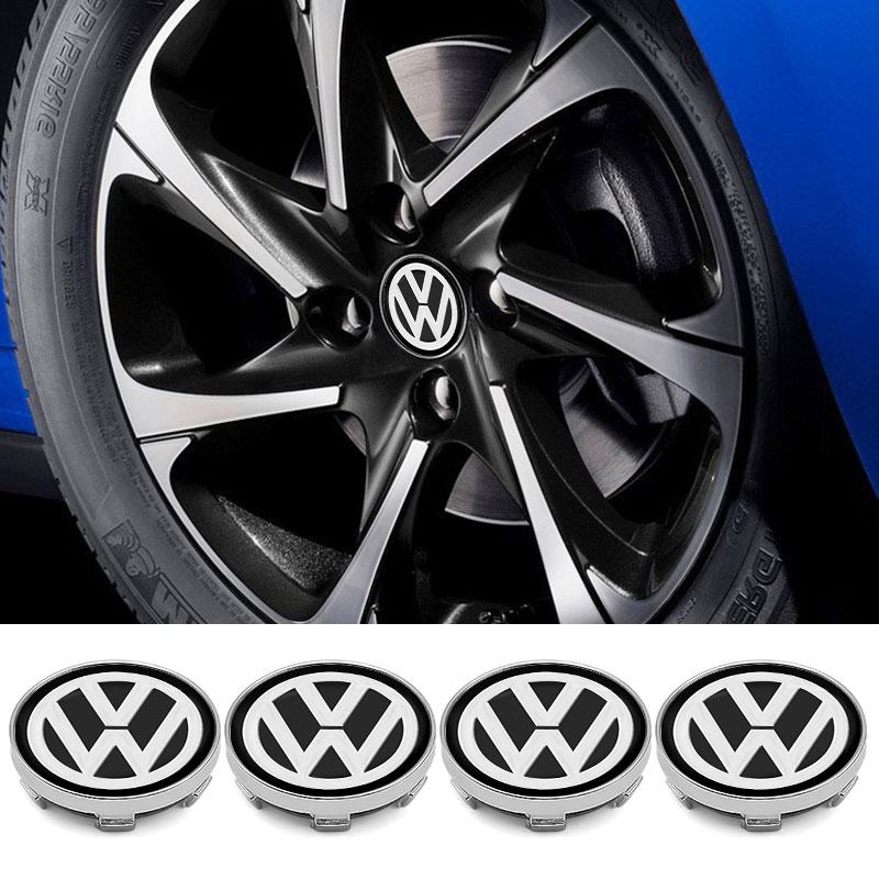 Car Wheel Center Stickers Hub Decals Auto Styling For Volkswagen Golf GTI MK1 MK2 MK3 MK4 MK5 MK6 MK7 MK8