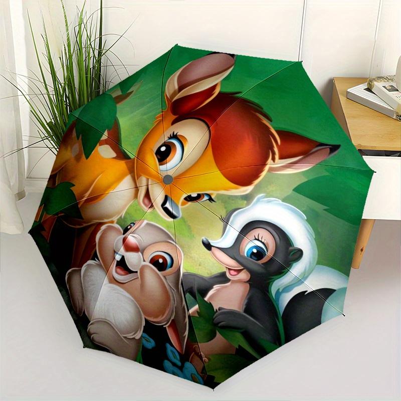 

Bambi Thumper & Flower Disney Automatic Opening and Closing Umbrella - Suitable for Various Occasions, Outdoor Activities, Lightweight and D