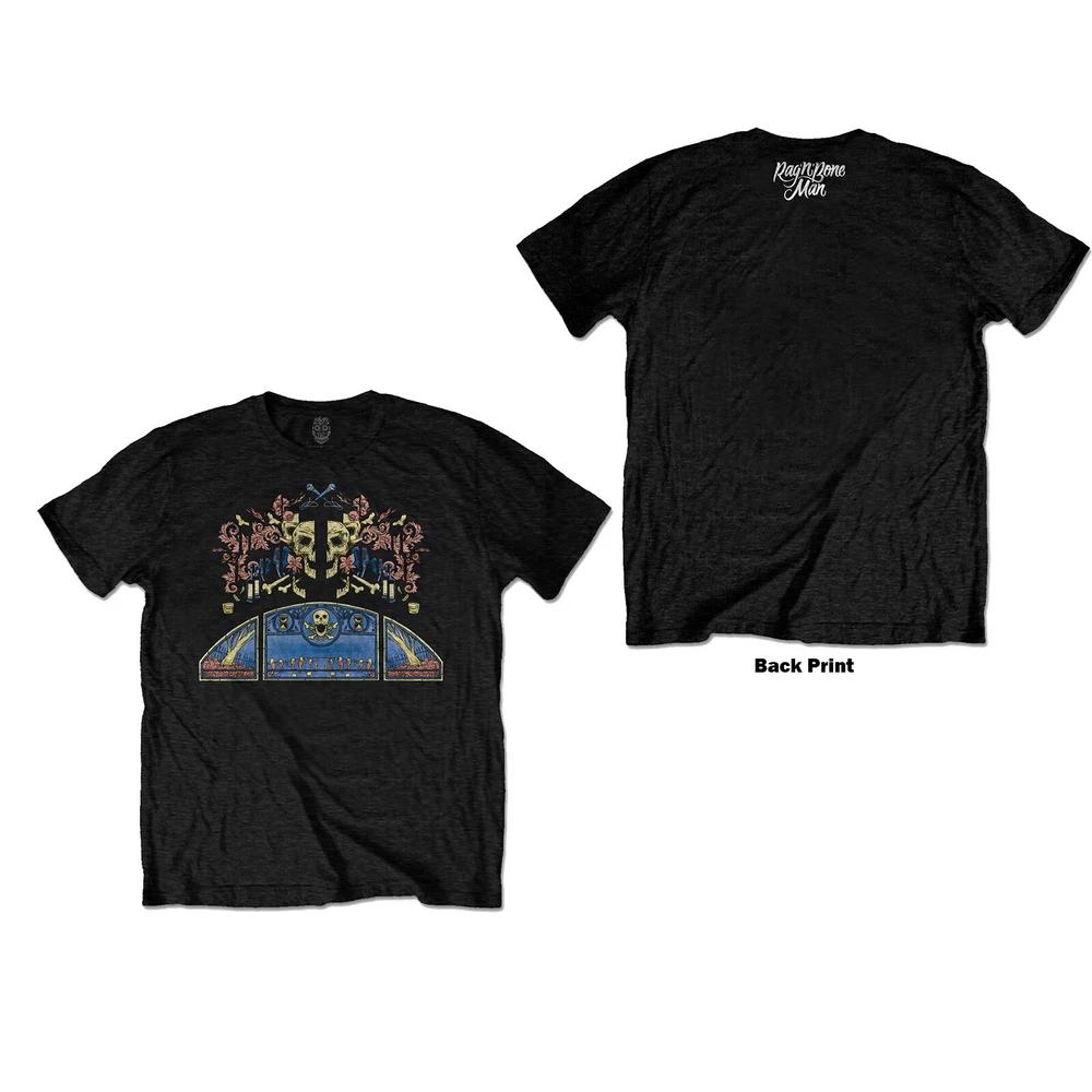 Ragnbone Unisex Unisex Tshirt Coloured Graveyard (Back Print) S