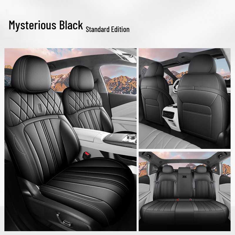 Всесезонный комплект чехлов на сиденья из кожи для Geely Galaxy E8 2025 года Applicable to 2025 Geely Galaxy E8