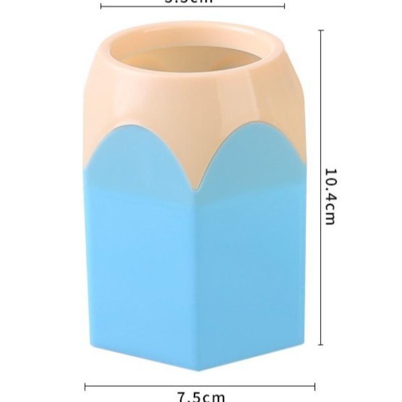 Bunte Stiftspitzen, Multifunktionaler Farbblock-Stifthalter, Schreibwaren für Studenten, Desktop-Aufbewahrungs-Stifthalter