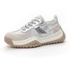 Silver Leather Pops Shoes Sport Casual Satin Women's Shoes
