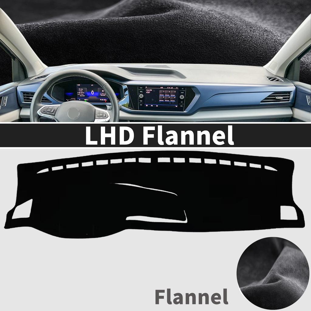 for Volkswagen VW Taos Tharu - DashMat Sunshade Dashboard Cover Pad Protective Carpet Car Accessories Leather