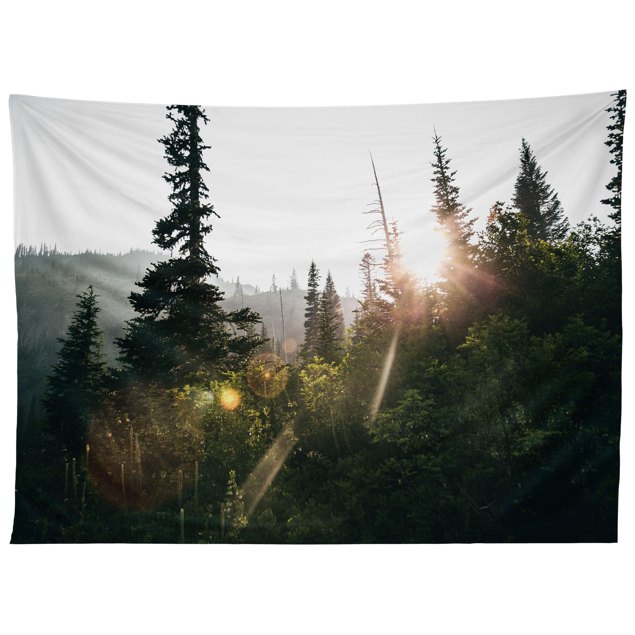 BRIGHT FOREST tapestry 75x100