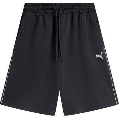 Comfortable Moisture-Wicking Quick-Dry Breathable Lace-Up Mid-Rise Casual Shorts Unisex Shorts Black 628489-69
