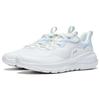 New LiNing EasyFit Fle Cushioned Wear Resistant Breathable Low Top Casual Running Shoes Women's White Blue ARST074-3