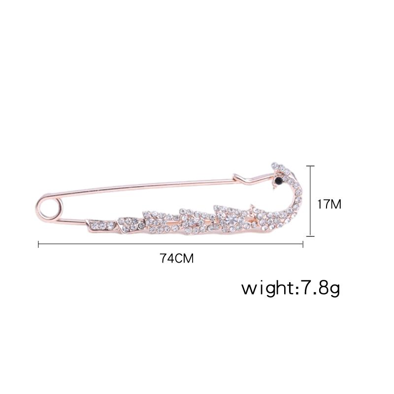 Trendy Rhinestone Five Pointed Star Brooches for Women Unisex Pearl Flower Pins Office Party Friend Gifts Jewelry Accessories