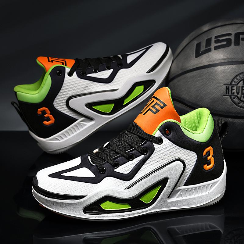 Large Size Youth Basketball Shoes, Combat Boots, Boys and Girls, Small and Medium-sized Shoes, New Children's School Jinjiang Shoes, One Piece 2025