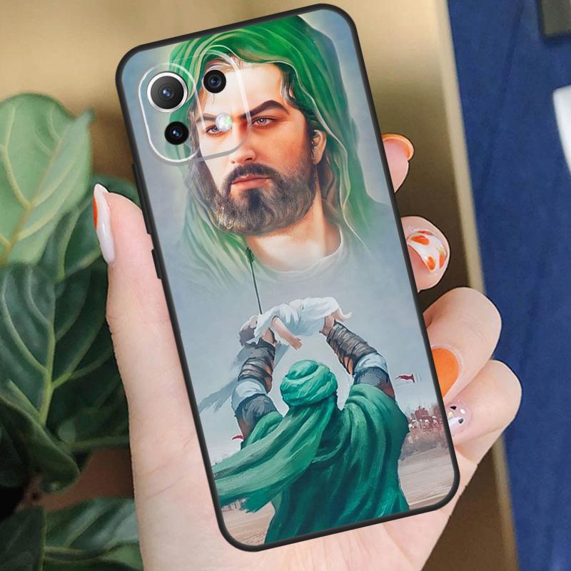 Islamic Arabic Imam Ali Hussain Case For Xiaomi 15T 14T 13T Pro 14 15 Ultra 17 Pro Max POCO X7 F8 Pro X5 X6 F5 F6 F7 Coque