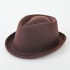 Hat European and American Woolen Multi-color Top Hat Men's and Women's Retro British Style Small Brim Jazz Hat Western Cowboy Hat