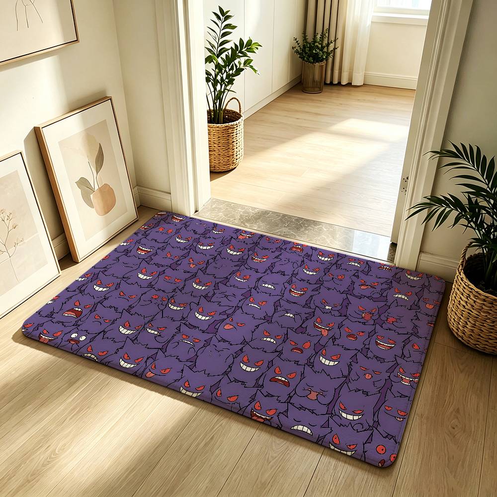 Anime Cute G-GengarS Carpet Bathroom Anti-slip Mat Door Mat Home Decoration Mat Entrance Door Mat Scratch-resistant Door Mat
