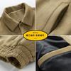 Men's Spring and Autumn Lapel Suede Jacket Vintage Loose Men's Casual Jacket Top