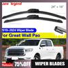 Suitable for Great Wall Cannon P Series Shells Ute Ruman and Sucan 2019-2026 24+16 Wiper