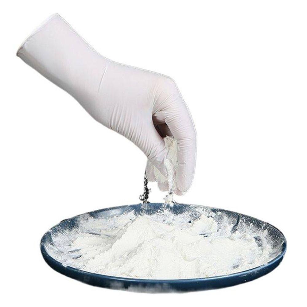 100pcs Food Safe Nitrile Gloves Powder Free Rubber Gloves  for Cleaning Cooking