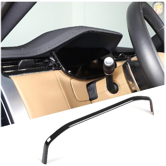 Car Dashboard Meter Frame Cover Trim Compatible with Land Rover Range Rover Sport/Vogue Accessories 2023 2024, Dashboard Side Meter Panel Frame Cover чёрный