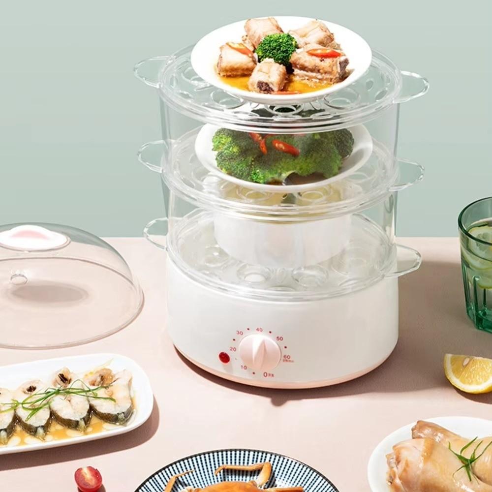 Mit automatischer Abschaltung Elektrischer Eierkocher 220V Eierdämpfer Neuer Eierkocher Für hartgekochte Eier