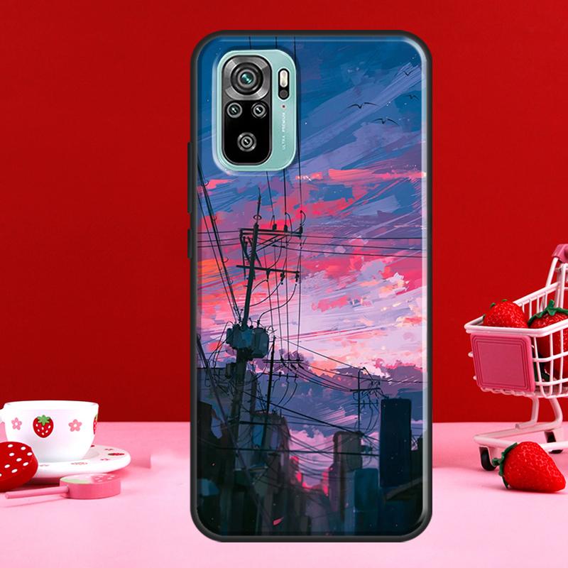 Anime Puzzle Aesthetic Case For Xiaomi Redmi Note 11 Pro Note 10 9 8 Pro 11S 9S 10S Cover For Redmi 10 9 9A 9C 9T