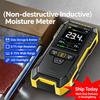 WMT-10 High Precision Moisture Meter, Non-Destructive Inductive 0-75% Range TFT Color Screen 17mm Depth Detection
