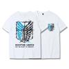Japanese Anime T Shirt Scouting Legion Clothes Shingeki No Kyojin Tee Shirt Attack On Titan Giant Short-sleeve T-shir Men Women