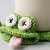 Crochet Coaster Frog Squid Turtle Insulating Coffee Mats Animal Pattern Drink Coasters Novelty Gift for Home Party Office