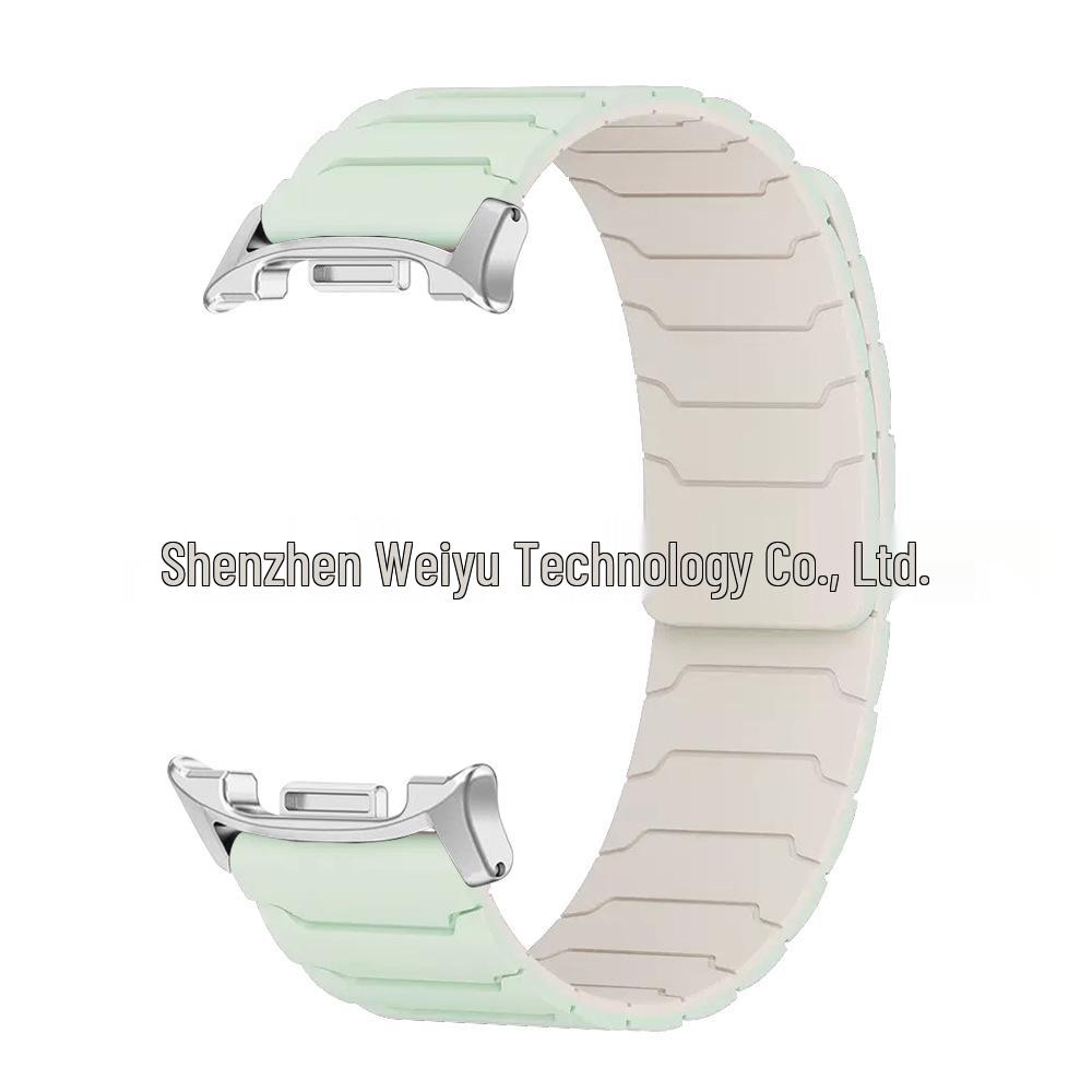 Magnetic Silicone Armor Samsung Watch8 Band For Watch8 Classic
