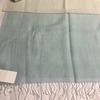 Used DAKS Cashmere Blend Stole with Lame Thread Gradient, Scarf