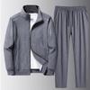 Erkek Spor Giyim Seti Eşofman İki Adet Set Homme Giyim Kapüşonlular + Pantolon Takım Elbise Erkek Streetswear Kapüşonlu Ceketler Artı Boyutu
