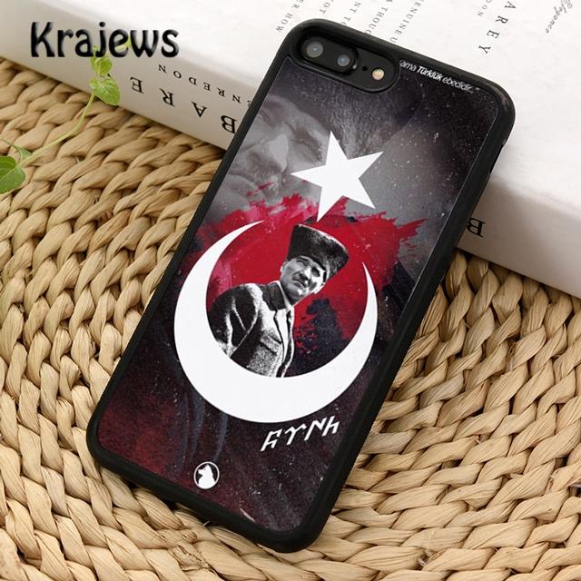 Krajews Flag of Turkey Istanbul Phone Case Cover For iPhone 17 Air 16 15 14 Plus 11 12 13 Pro Max Plus Coque Fundas