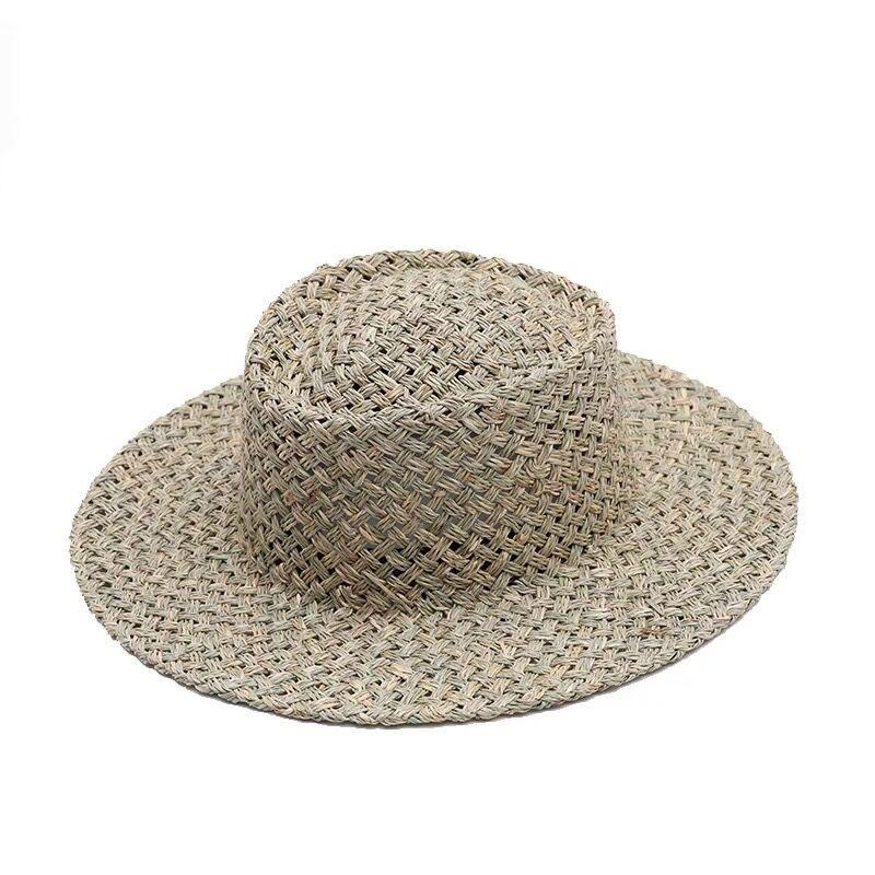Módní letní Panama Jazz Fedora Klobouk Designérský klobouk Venkovní volný čas Plážový klobouk Vysoká kvalita Sombrero Mujer Playa