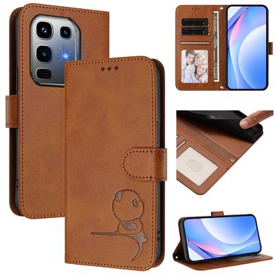 Funda de Cuero de Lujo tipo Flip para Infinix Note 50S 50 40 Pro Plus 50X 5g Resistente a Golpes Protectora Cartera ranuras para tarjetas Soporte Funda