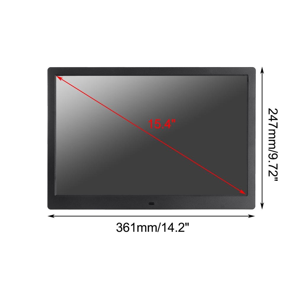 Ψηφιακή κορνίζα φωτογραφιών 16,4 ιντσών 1080P HD Smart Εμφάνιση εικόνων Εξαιρετικά λεπτό ηλεκτρονικό άλμπουμ φωτογραφιών LCD κορνίζα φωτογραφιών
