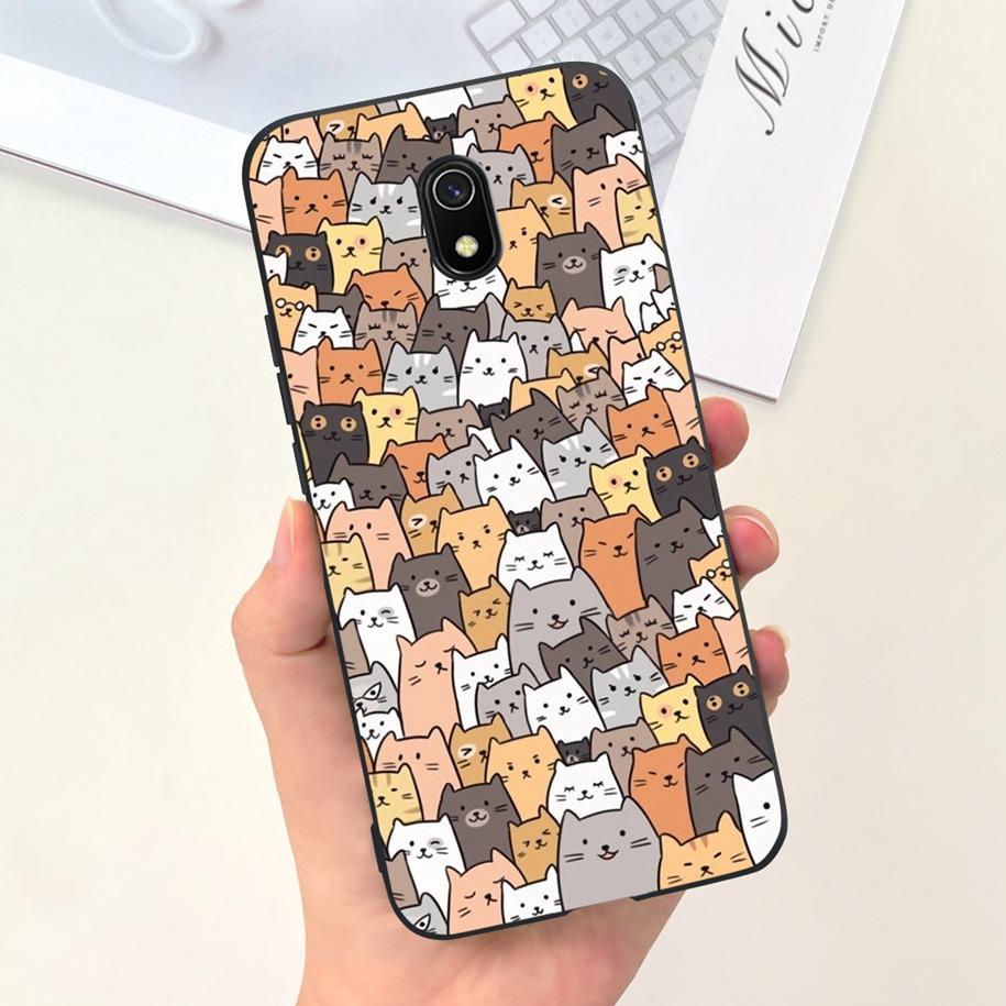 For Xiaomi Redmi 8 8A Case Cute Dinosaur Slim Soft Silicone Protective Cover For Xiomi Redmi 8A Funda Redmi8 Redmi8A Phone Cover