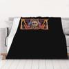 1PC Clutch Rock Band Clutch Band home room decorations Winter Blankets for Adults Bedding Home Interior Sofa Knee