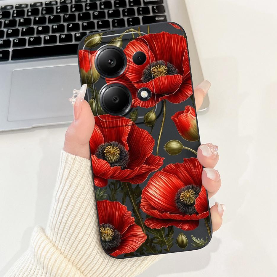 For Xiaomi Redmi Note 13 4G Case Note13 Pro Cute Fashion Candy Painted Cover Soft TPU Phone Case For Redmi Note 13 Pro Plus Bags