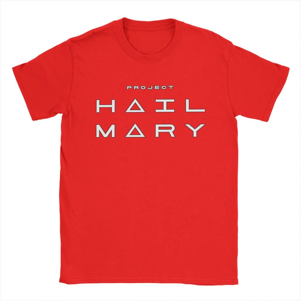 2026 Sommer Erstaunliches Projekt Hail Mary Ryland Grace T-Shirt für Unisex Rundhals Baumwoll-T-Shirts Buchliebhaber Kurzarm-T-Shirt