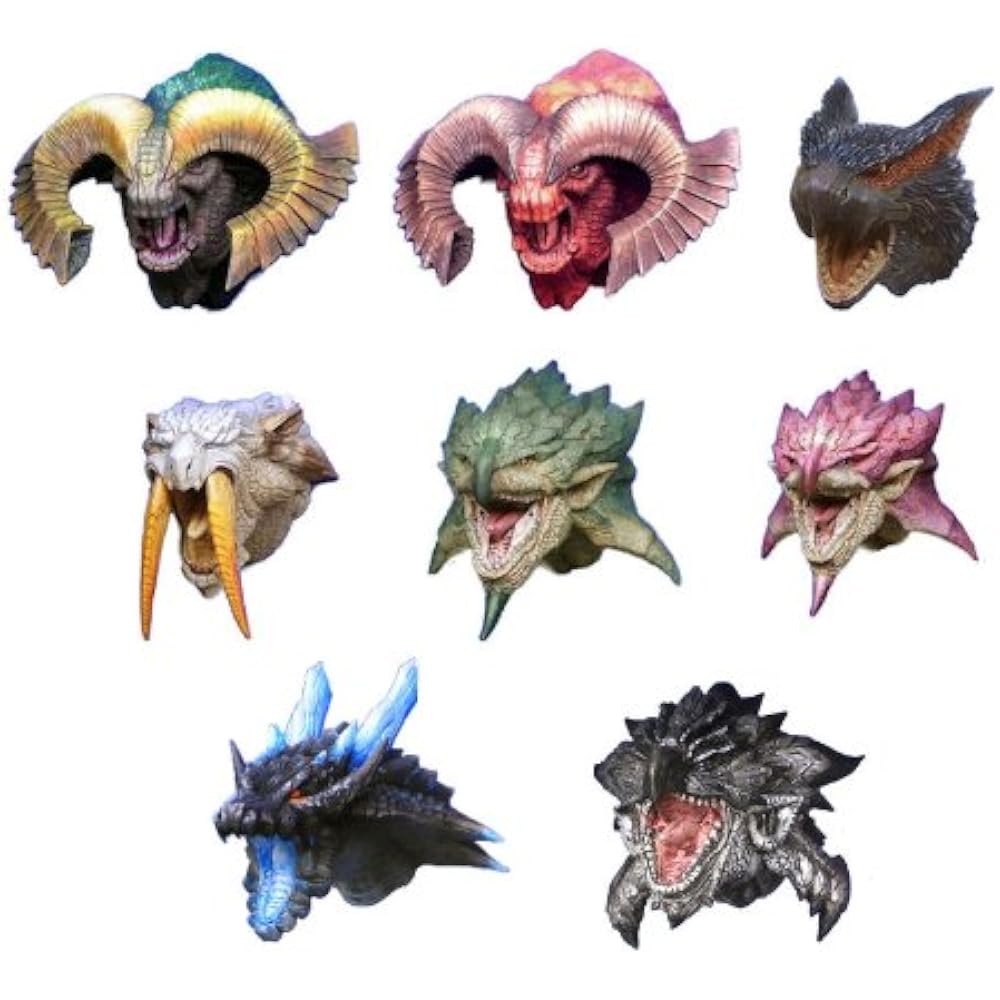 Monster Hunter Hunting Trophy Magnet Collection BOX