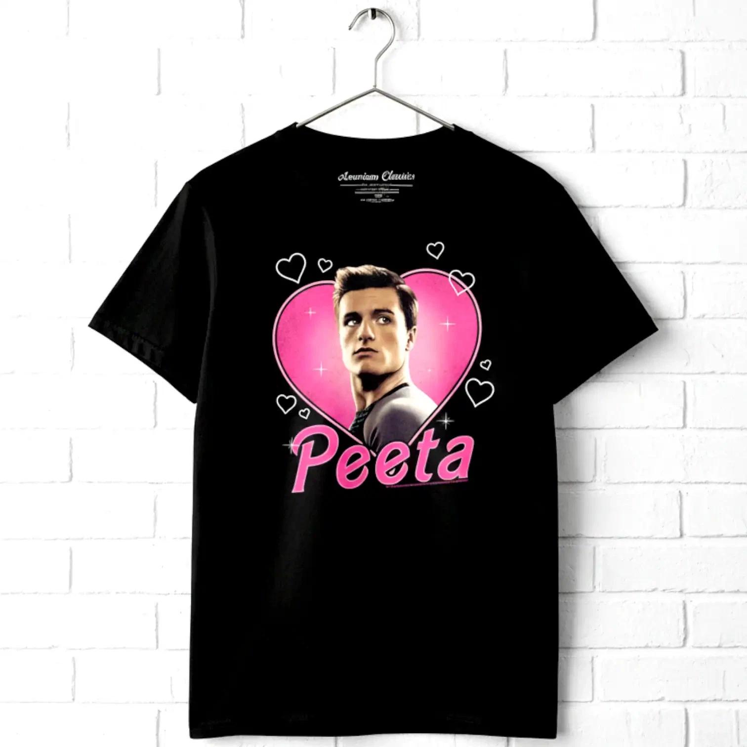 Hunger Games I Love Peeta Men s T Shirt M
